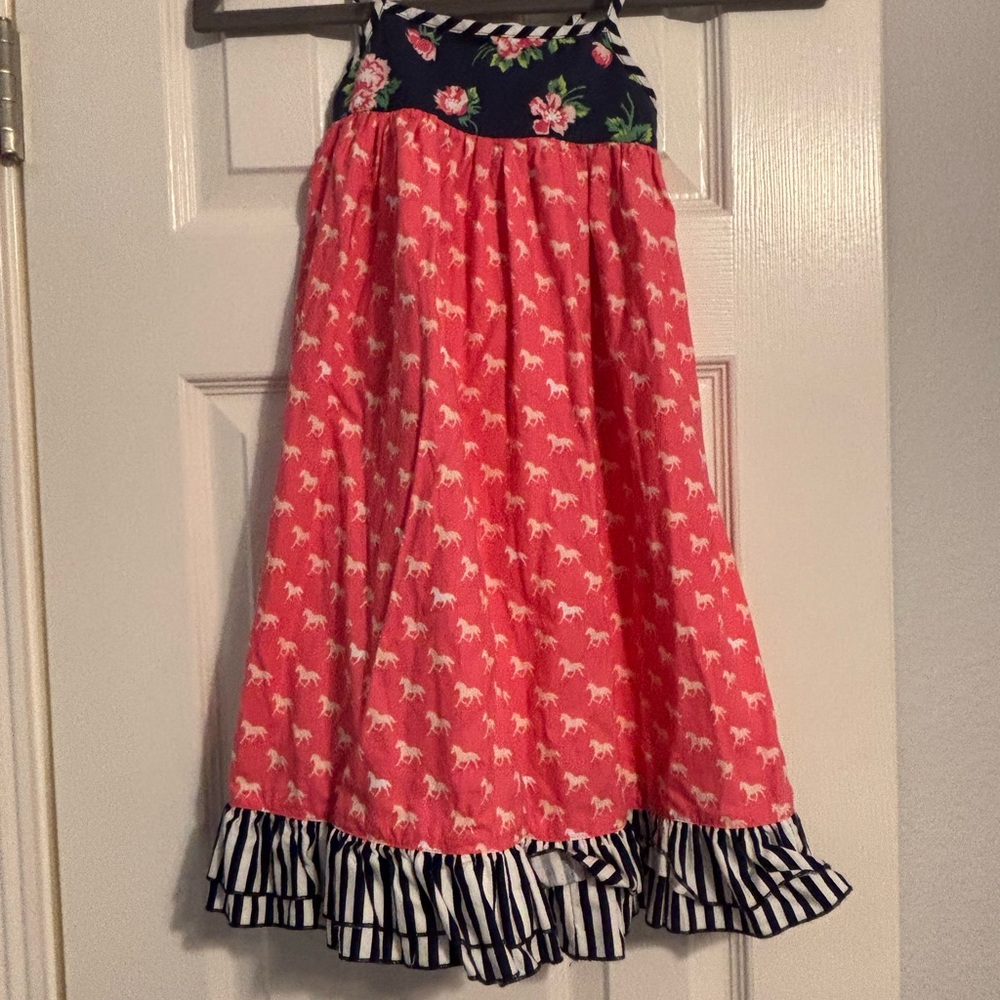 Cheeky Plum Pink Maxi A-Line Skirt with Ruffled Tiers